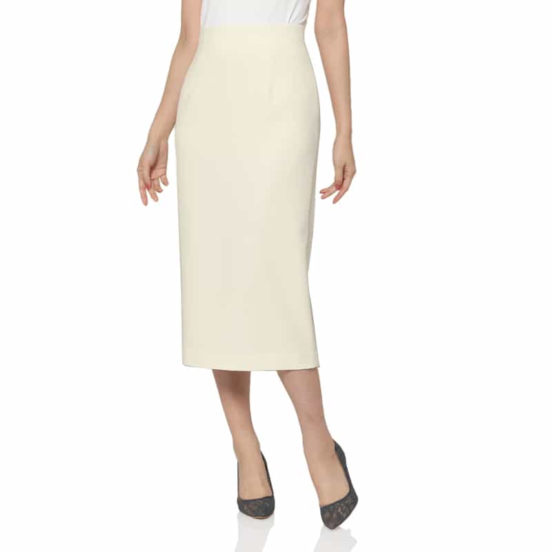 BARNEYS NEW YORK セットアップ タイトスカート WHITE