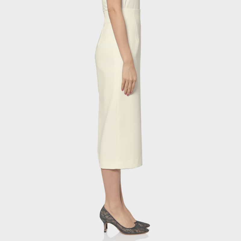 BARNEYS NEW YORK セットアップ タイトスカート WHITE