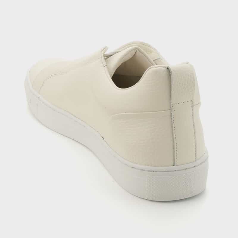 BARNEYS NEW YORK クロスバンドスニーカー WHITE