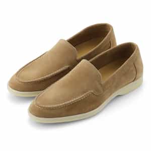 スエード素材スリッポン