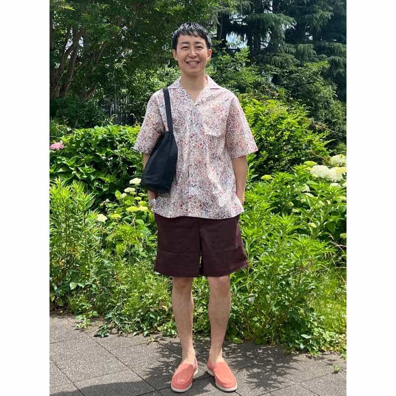 BARNEYS NEW YORK スエード素材スリッポン PINK