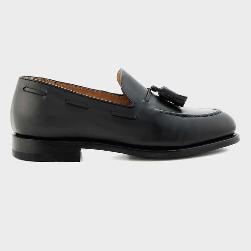 BARNEYS NEW YORK タッセルローファー BLACK