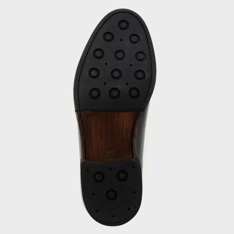 BARNEYS NEW YORK タッセルローファー BLACK