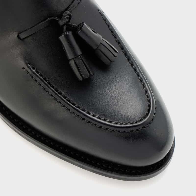 BARNEYS NEW YORK タッセルローファー BLACK