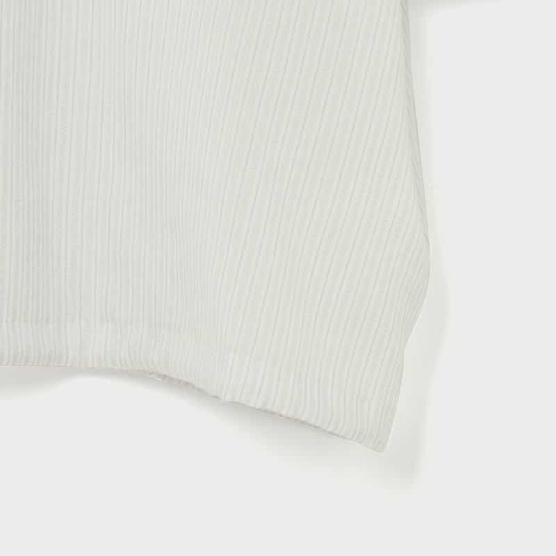 IRENISA IRENISA＜イレニサ＞ バーニーズ　ニューヨーク限定 シャツブラウス WHITE