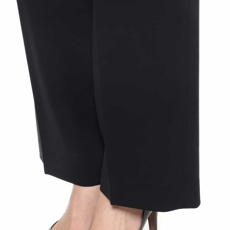 IRENISA IRENISA＜イレニサ＞ タック入りウールパンツ DARK NAVY