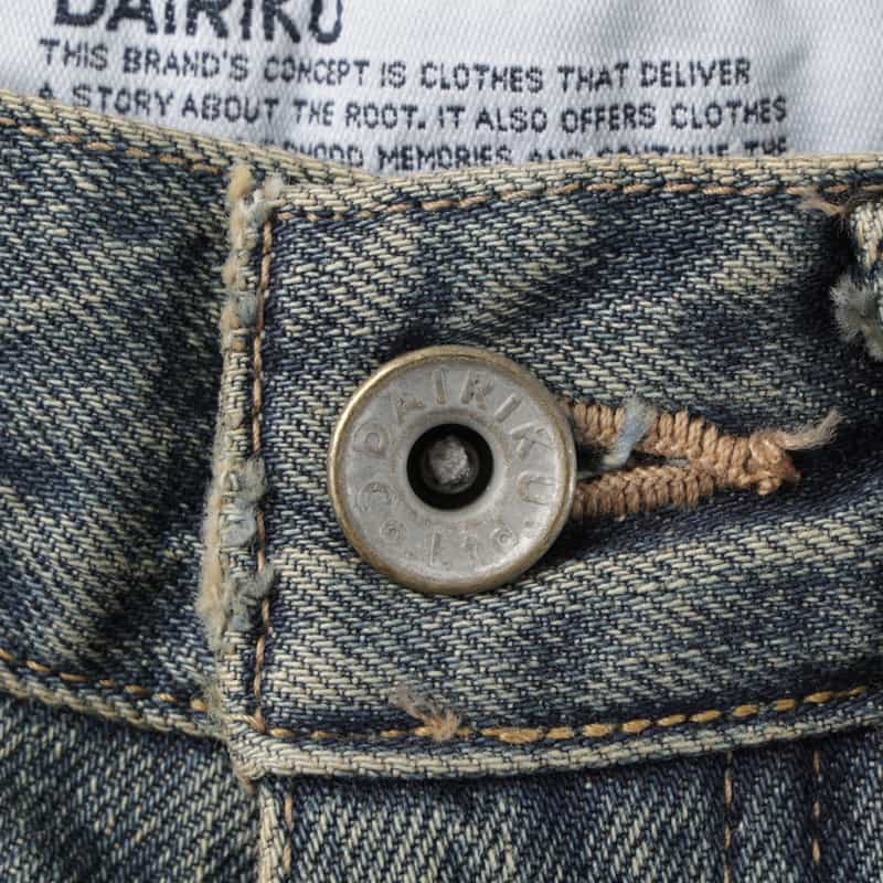 DAIRIKU DAIRIKU＜ダイリク＞ デニムパンツ INDIGO