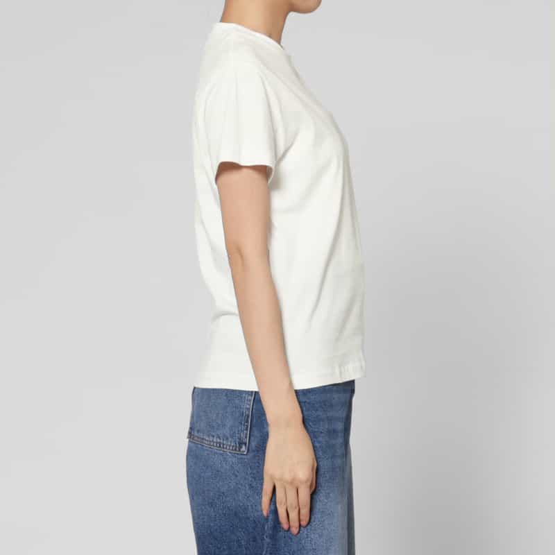 STUDIO NICHOLSON STUDIO NICHOLSON ＜スタジオ ニコルソン＞ コットンTシャツ WHITE