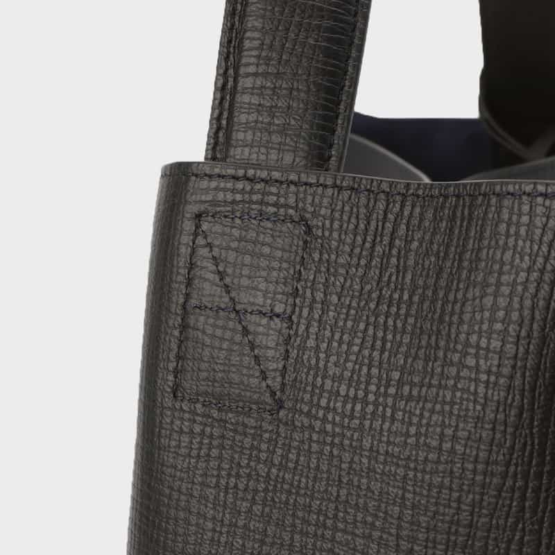 STUDIO NICHOLSON STUDIO NICHOLSON＜スタジオ　ニコルソン＞ ワンハンドル トートバッグ BLACK