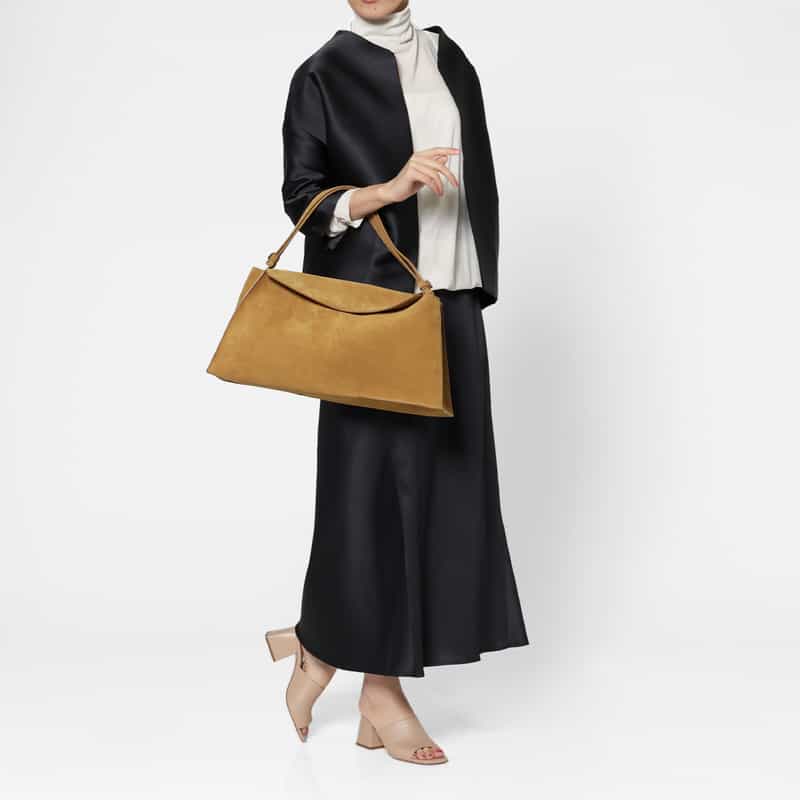 STUDIO NICHOLSON STUDIO NICHOLSON＜スタジオ　ニコルソン＞ ワンハンドルバッグ DARK BROWN