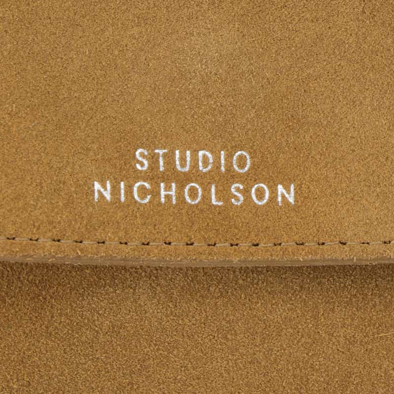 STUDIO NICHOLSON STUDIO NICHOLSON＜スタジオ　ニコルソン＞ ワンハンドルバッグ DARK BROWN