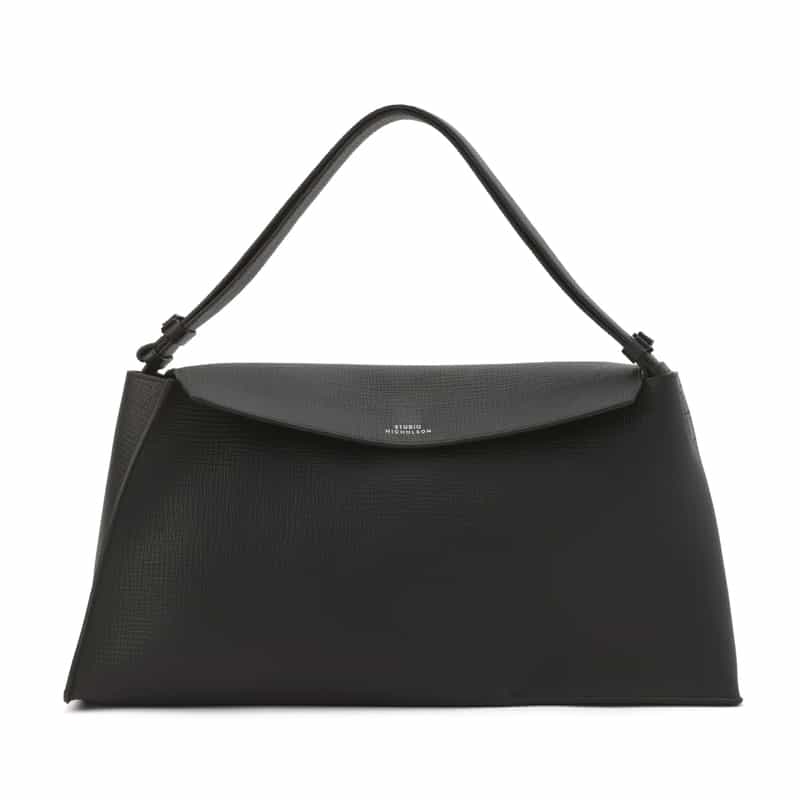 STUDIO NICHOLSON STUDIO NICHOLSON＜スタジオ　ニコルソン＞ ワンハンドルバッグ BLACK