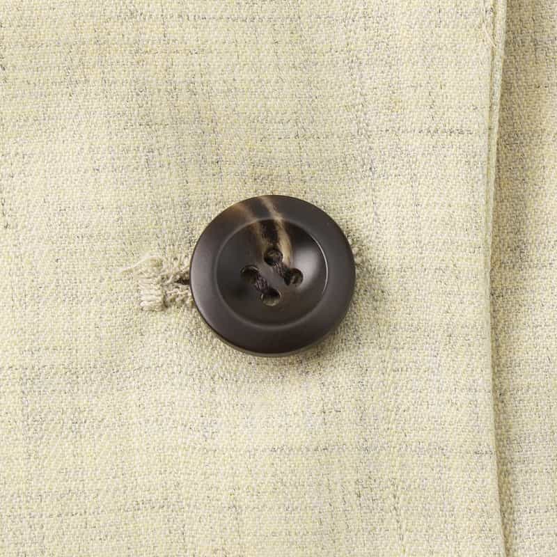 BARNEYS NEW YORK ウォッシャブル 異素材ドッキング テーラードジャケット BEIGE