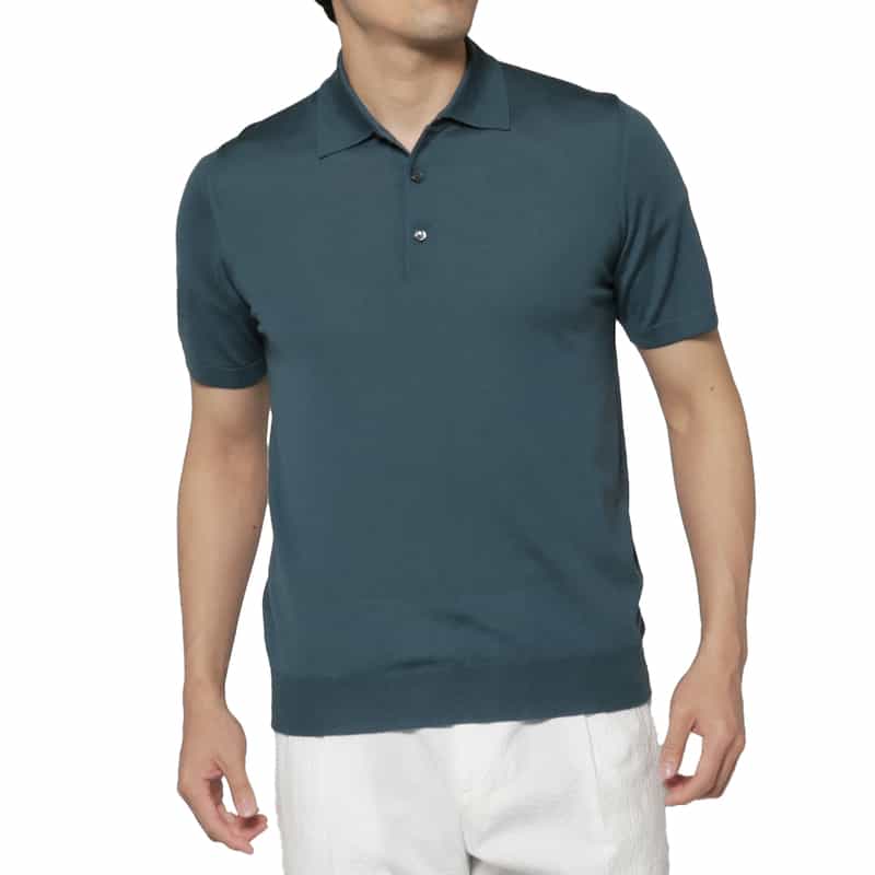 MAURO OTTAVIANI＜マウロ オッタヴィアーニ＞ バーニーズ　ニューヨーク限定 ニットポロシャツ