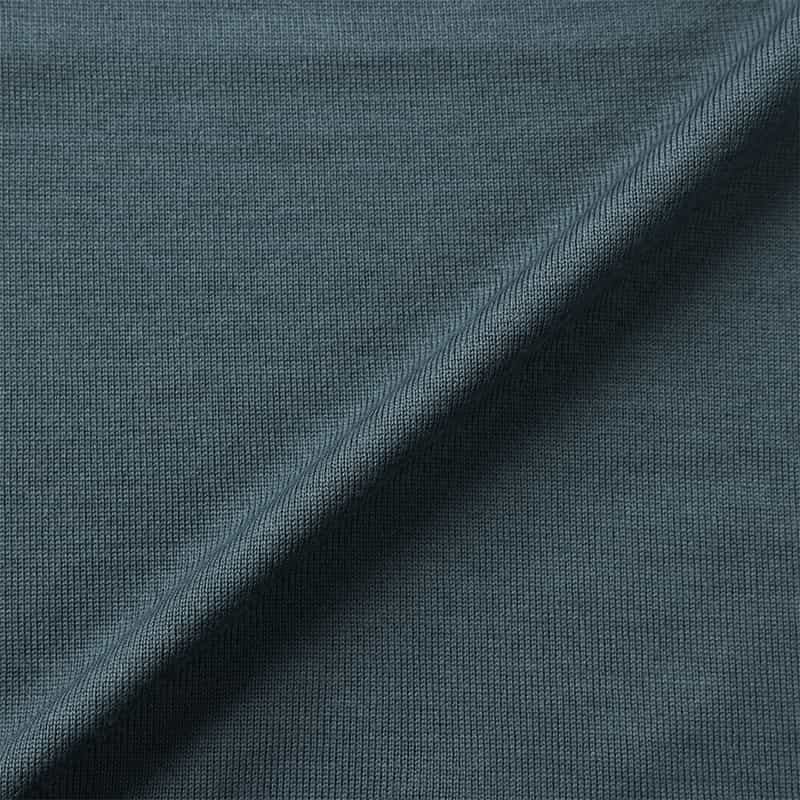 MAURO OTTAVIANI MAURO OTTAVIANI＜マウロ オッタヴィアーニ＞ バーニーズ　ニューヨーク限定 ニットポロシャツ BLUE