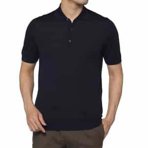 MAURO OTTAVIANI＜マウロ オッタヴィアーニ＞ バーニーズ　ニューヨーク限定 ニットポロシャツ