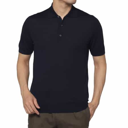 MAURO OTTAVIANI＜マウロ オッタヴィアーニ＞ バーニーズ　ニューヨーク限定 ニットポロシャツ