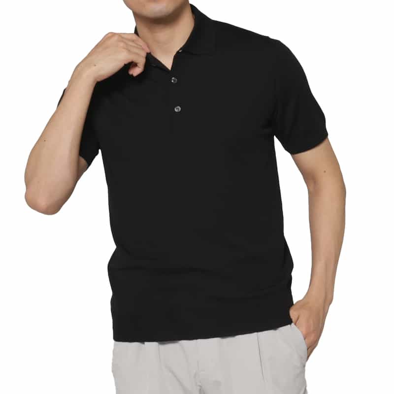 MAURO OTTAVIANI＜マウロ オッタヴィアーニ＞ バーニーズ　ニューヨーク限定 ニットポロシャツ