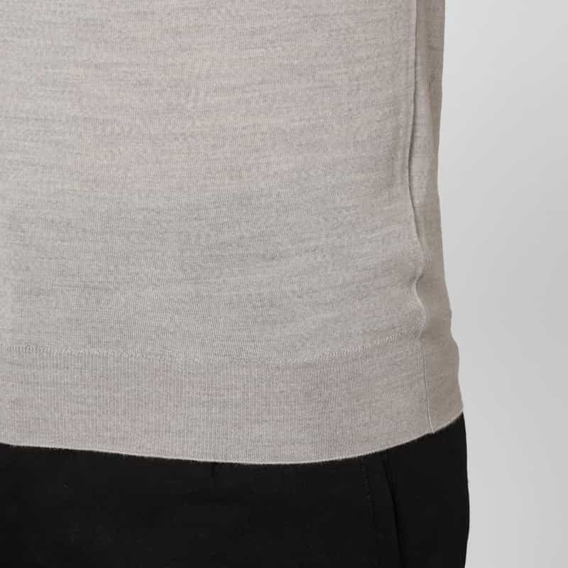 MAURO OTTAVIANI MAURO OTTAVIANI＜マウロ オッタヴィアーニ＞ バーニーズ　ニューヨーク限定 ニットポロシャツ GRAY