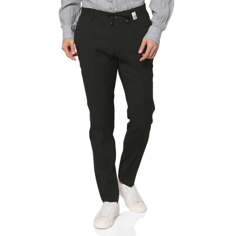 GIABSARCHIVIO GIABSARCHIVIO＜ジャブスアルキヴィオ＞ カジュアルパンツ"MASACCIO" BLACK