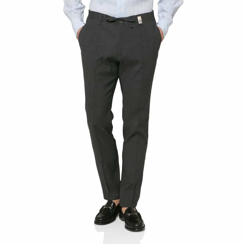 GIABSARCHIVIO GIABSARCHIVIO＜ジャブスアルキヴィオ＞ カジュアルパンツ"MASACCIO" DARK GRAY