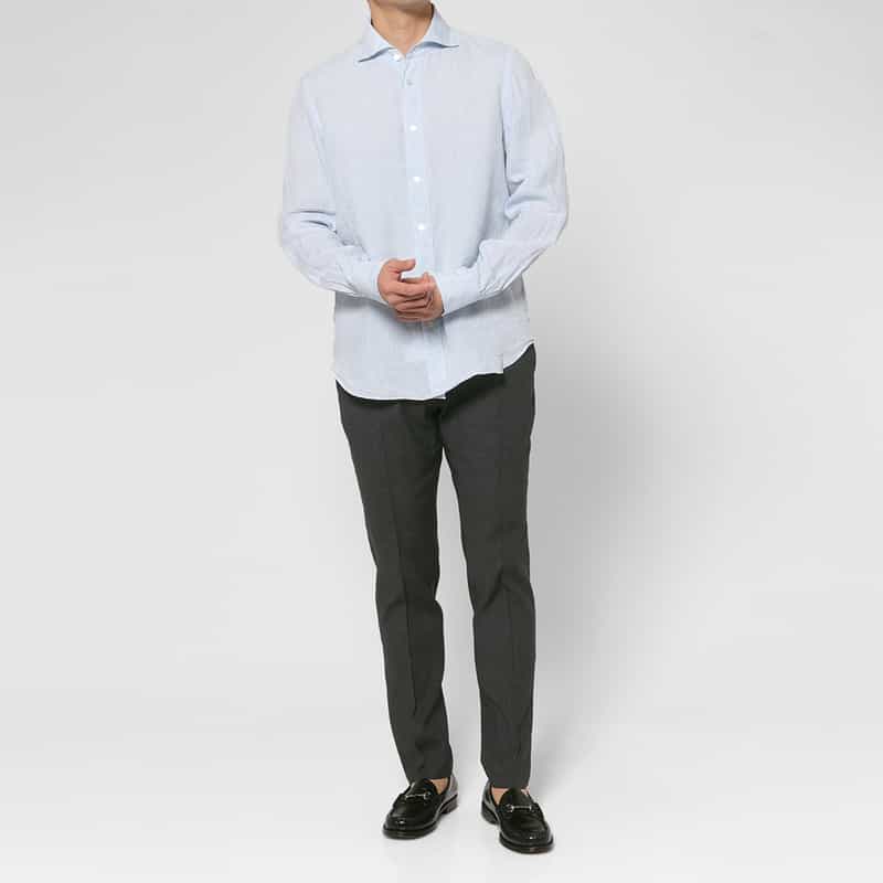 GIABSARCHIVIO GIABSARCHIVIO＜ジャブスアルキヴィオ＞ カジュアルパンツ"MASACCIO" DARK GRAY