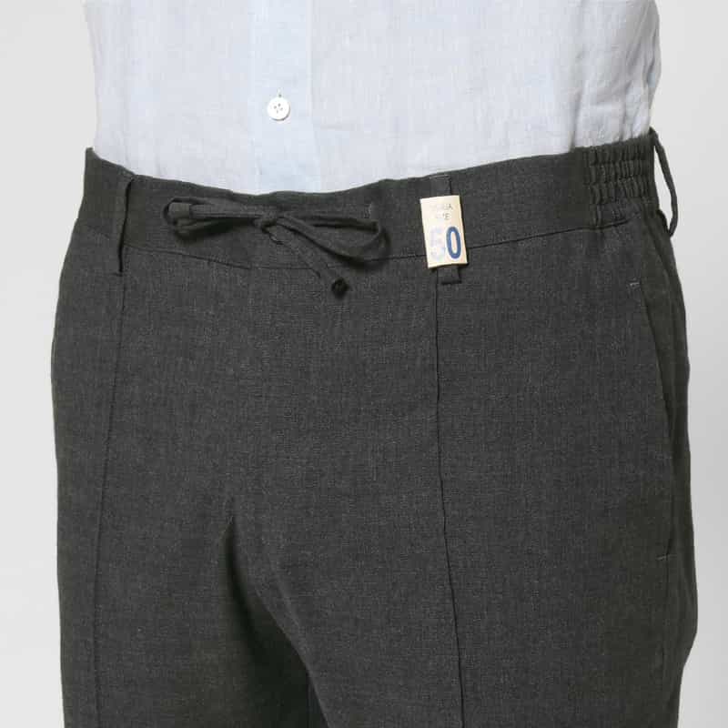 GIABSARCHIVIO GIABSARCHIVIO＜ジャブスアルキヴィオ＞ カジュアルパンツ"MASACCIO" DARK GRAY