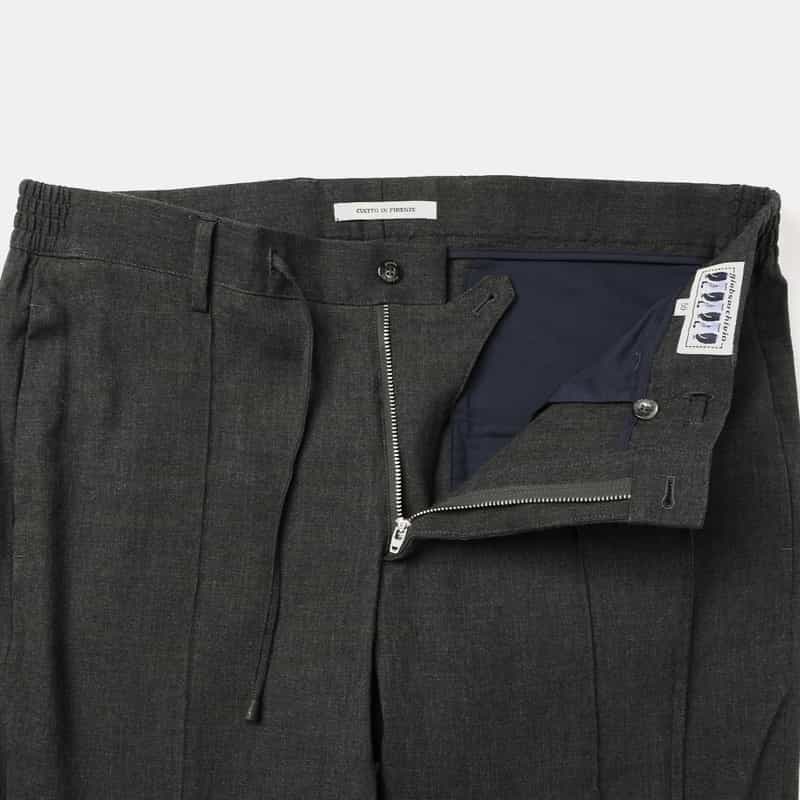 GIABSARCHIVIO GIABSARCHIVIO＜ジャブスアルキヴィオ＞ カジュアルパンツ"MASACCIO" DARK GRAY