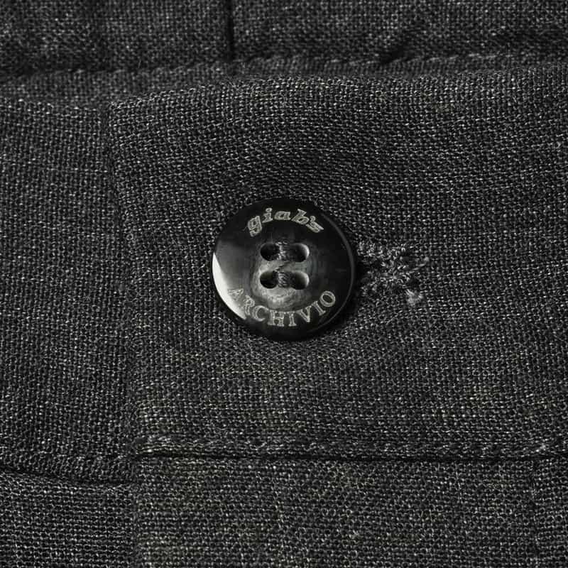 GIABSARCHIVIO GIABSARCHIVIO＜ジャブスアルキヴィオ＞ カジュアルパンツ"MASACCIO" DARK GRAY