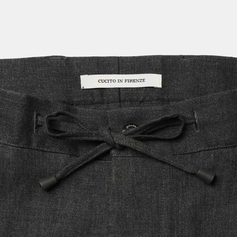 GIABSARCHIVIO GIABSARCHIVIO＜ジャブスアルキヴィオ＞ カジュアルパンツ"MASACCIO" DARK GRAY