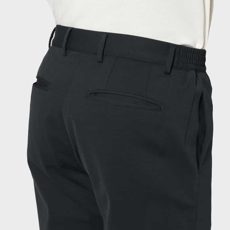 GIABSARCHIVIO GIABSARCHIVIO＜ジャブスアルキヴィオ＞ウォッシャブルジャージーパンツ "MASACCIO" NAVY