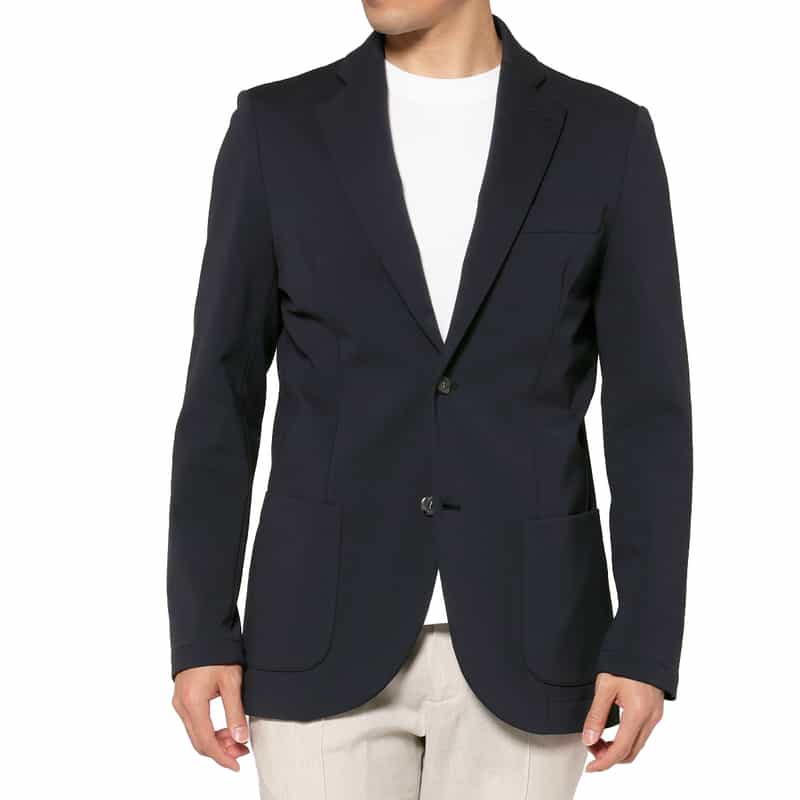 GIABSARCHIVIO＜ジャブスアルキヴィオ＞ ウォッシャブル ジャージージャケット"STROZZI"