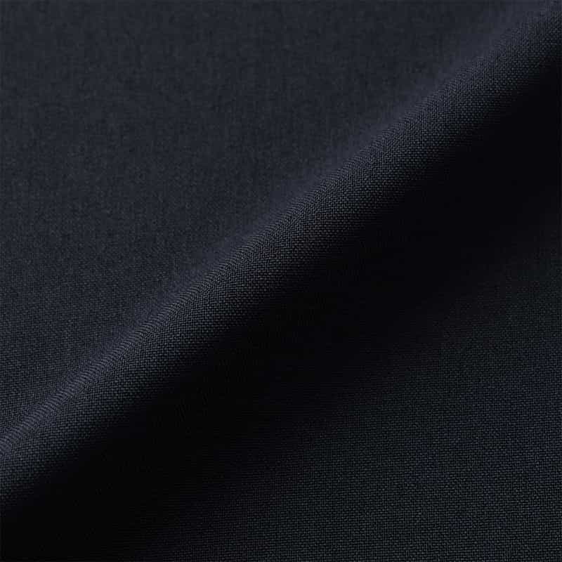 BARNEYS NEW YORK ウォッシャブル シャンブレー素材ボウタイドレス NAVY