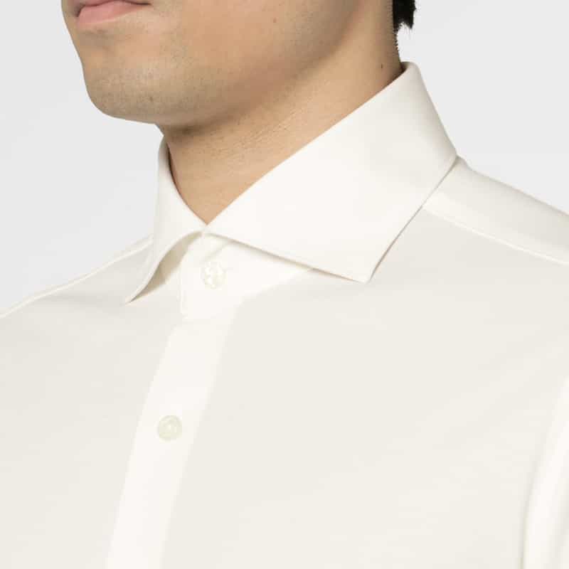 BARNEYS NEW YORK カッタウェイシャツ WHITE