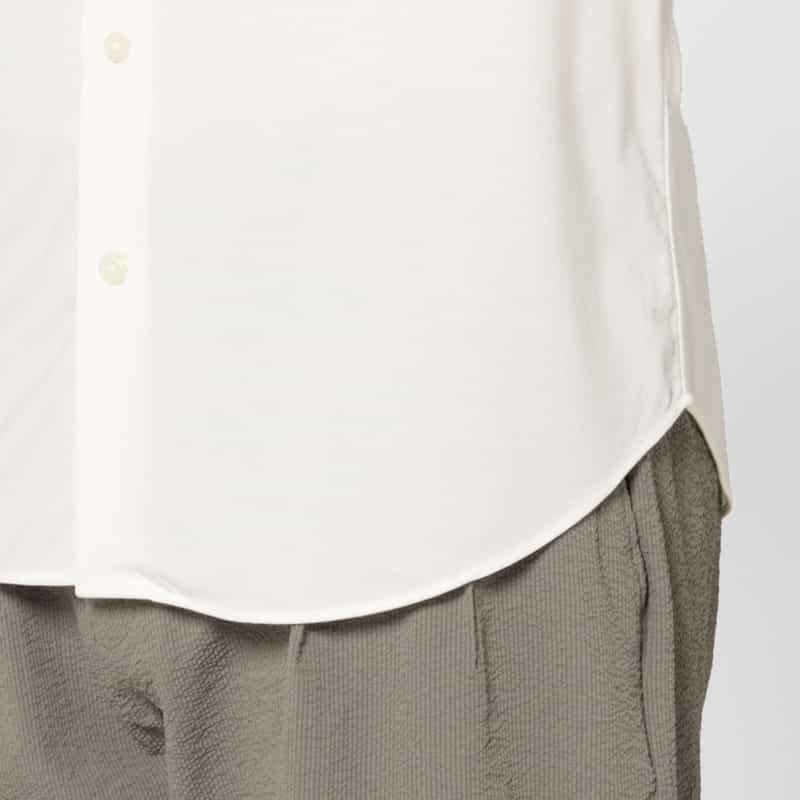 BARNEYS NEW YORK カッタウェイシャツ WHITE