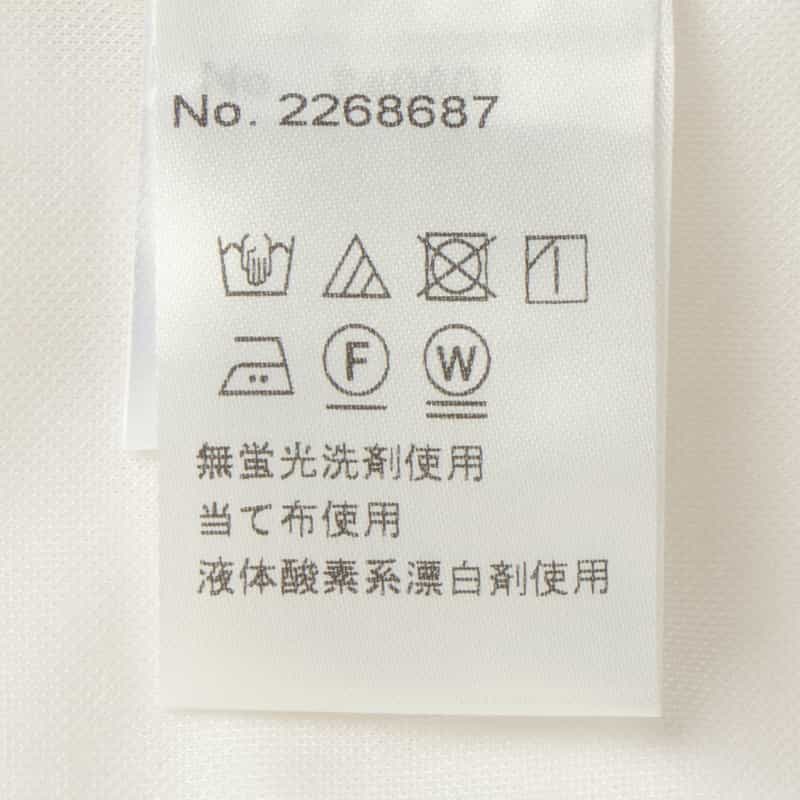 BARNEYS NEW YORK カッタウェイシャツ WHITE