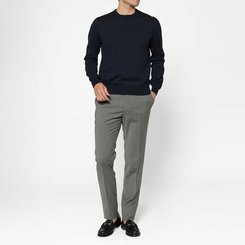 PT TORINO PT TORINO＜ピーティー トリノ＞ スリムパンツ"ACTIVE" GRAY