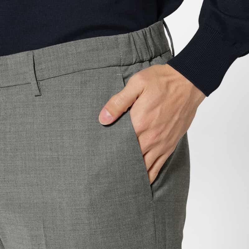 PT TORINO PT TORINO＜ピーティー トリノ＞ スリムパンツ"ACTIVE" GRAY