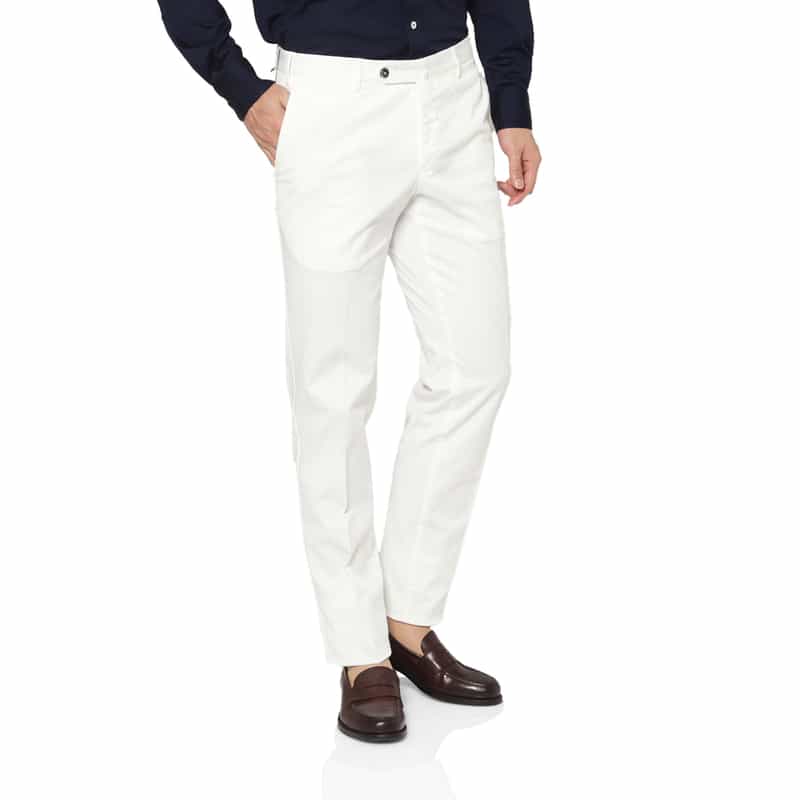 PT TORINO PT TORINO＜ピーティー トリノ＞ スリムパンツ"SLIM" WHITE