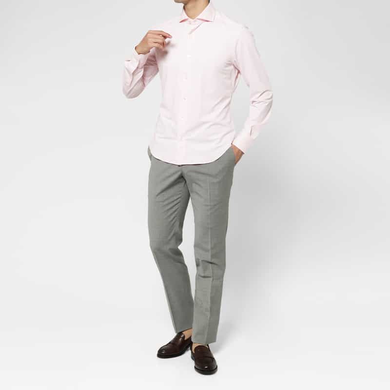 PT TORINO PT TORINO＜ピーティー トリノ＞ テーパードパンツ"SLIM" GRAY