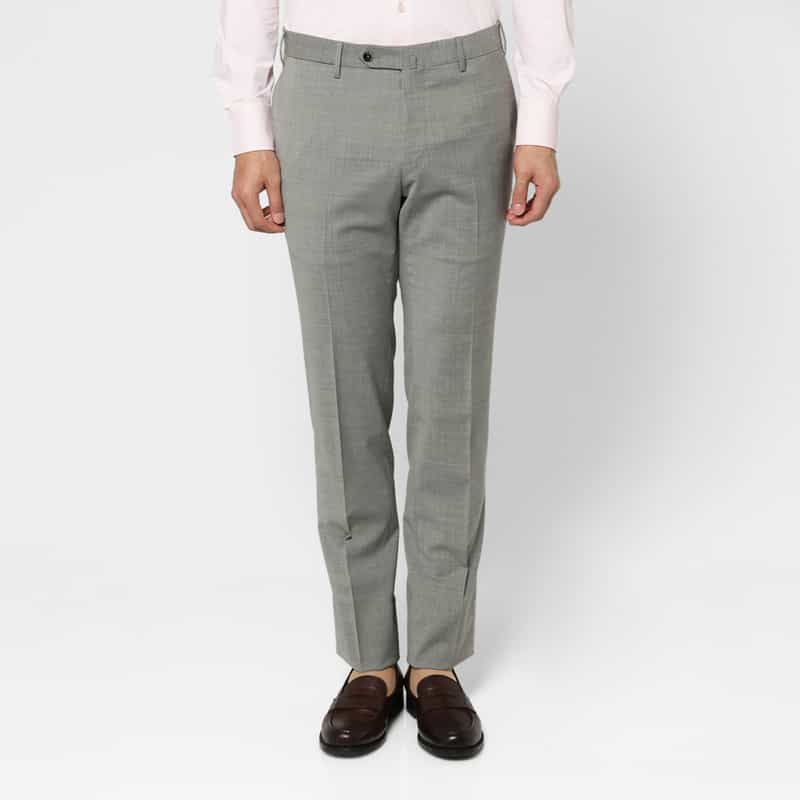 PT TORINO PT TORINO＜ピーティー トリノ＞ テーパードパンツ"SLIM" LIGHT GRAY