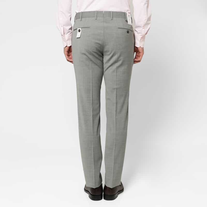 PT TORINO PT TORINO＜ピーティー トリノ＞ テーパードパンツ"SLIM" LIGHT GRAY