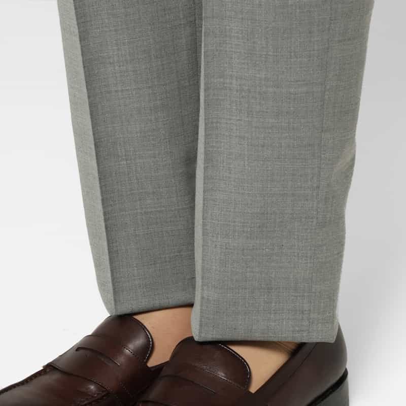PT TORINO PT TORINO＜ピーティー トリノ＞ テーパードパンツ"SLIM" LIGHT GRAY