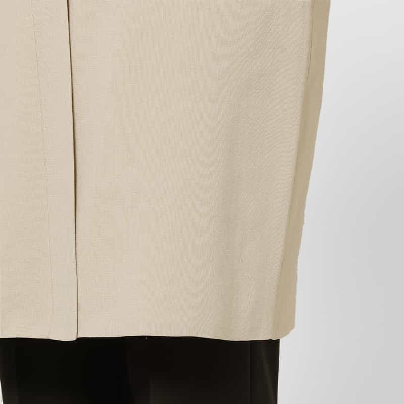 BARNEYS NEW YORK ロングニットジレ IVORY