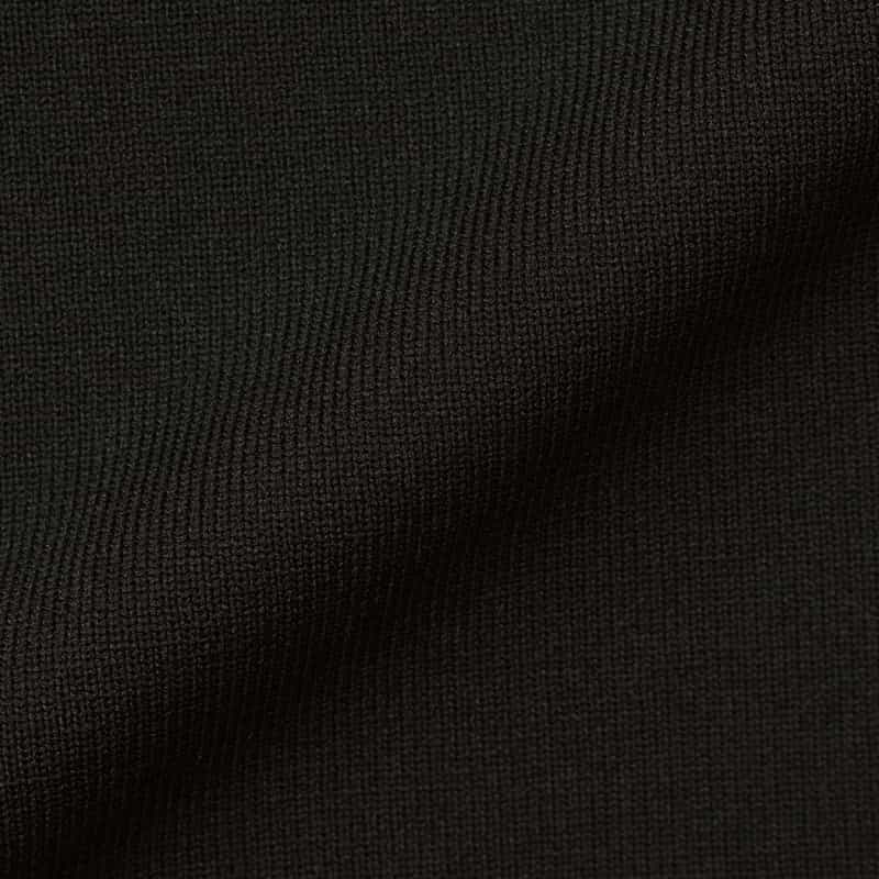 BARNEYS NEW YORK ロングニットジレ BLACK