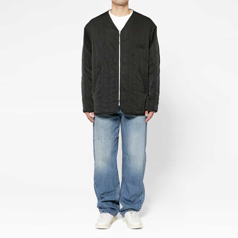 MM6 MAISON MARGIELA MM6 MAISON MARGIELA＜エムエム6 メゾン マルジェラ＞ リバーシブルパデットジャケット BLACK