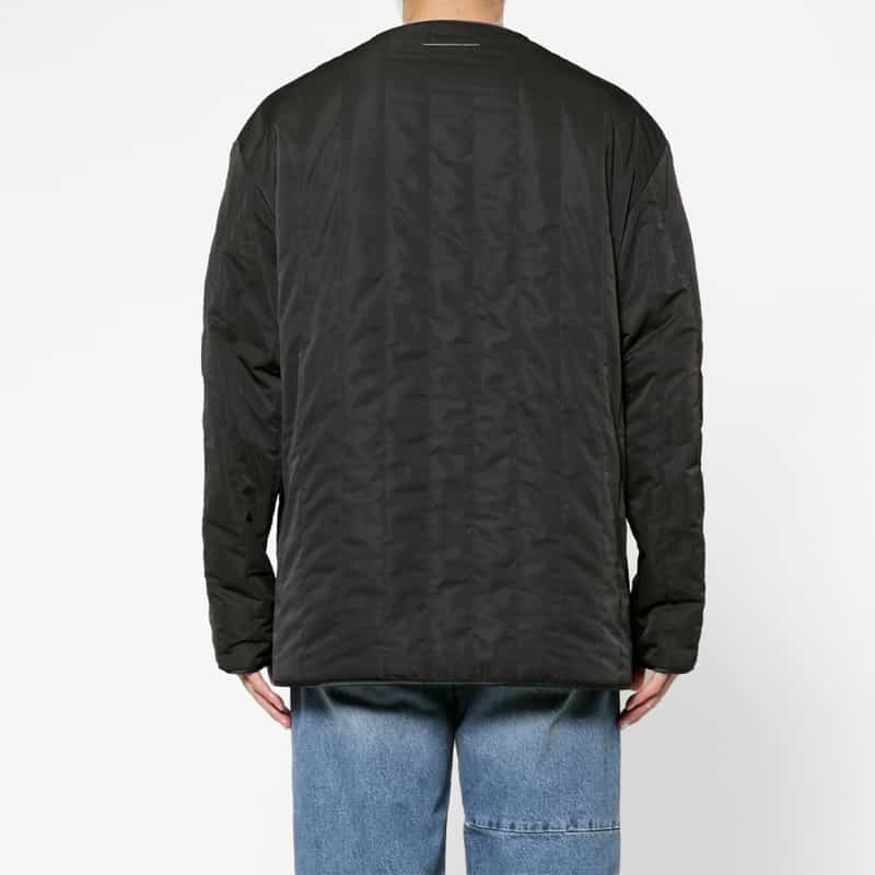 MM6 MAISON MARGIELA MM6 MAISON MARGIELA＜エムエム6 メゾン マルジェラ＞ リバーシブルパデットジャケット BLACK