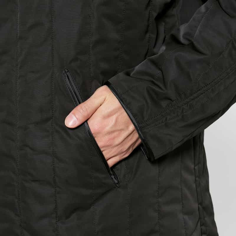 MM6 MAISON MARGIELA MM6 MAISON MARGIELA＜エムエム6 メゾン マルジェラ＞ リバーシブルパデットジャケット BLACK