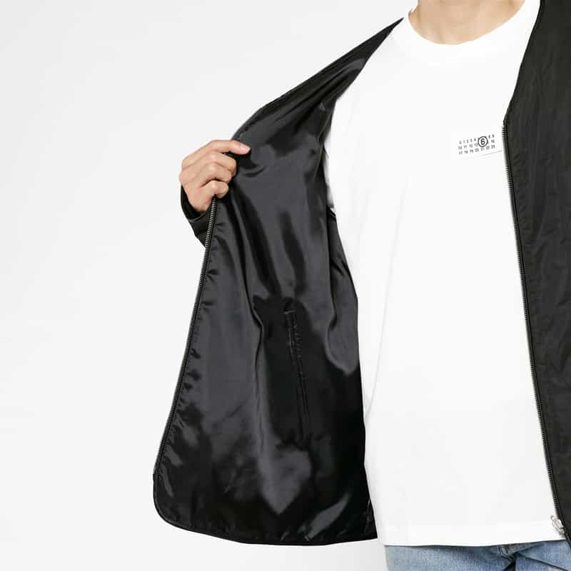 MM6 MAISON MARGIELA MM6 MAISON MARGIELA＜エムエム6 メゾン マルジェラ＞ リバーシブルパデットジャケット BLACK