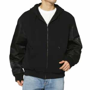 MM6 MAISON MARGIELA＜エムエム6 メゾン マルジェラ＞ コンビネーション スウェットジップアップパーカー